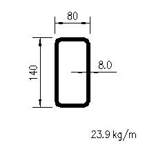 CFRHS 140x80x8,0