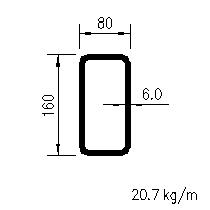 CFRHS 160x80x6,0