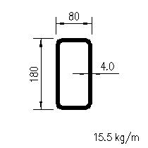 CFRHS 180x80x4,0