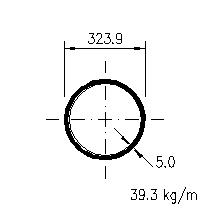 HFCHS 323,9x5,0