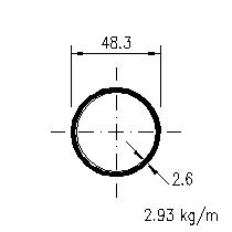 HFCHS 48,3x2,6