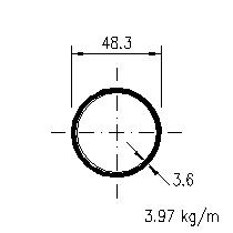 HFCHS 48,3x3,6