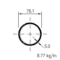 HFCHS 76,1x5,0