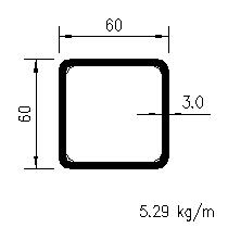 HFSHS 60x60x3,0